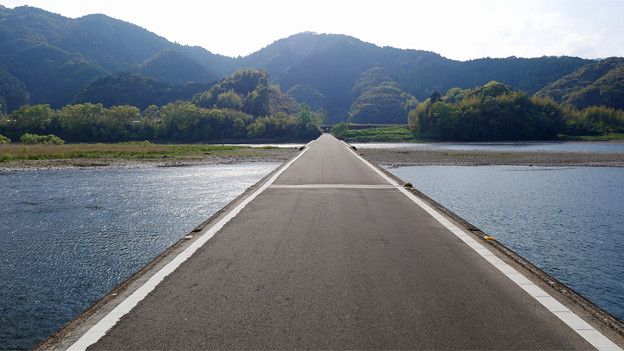 四万十川 佐田沈下橋 (4)