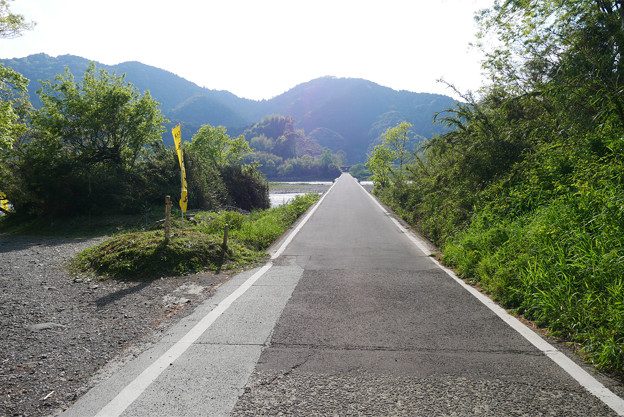 四万十川 佐田沈下橋 (2)