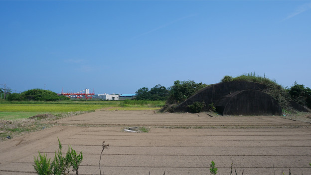 宮崎空港横の掩体壕 ６号基 (9)