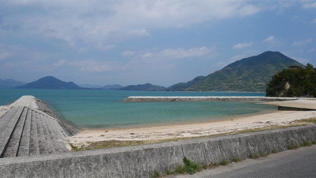 瀬戸内海の美しい海 大三島にて (4)