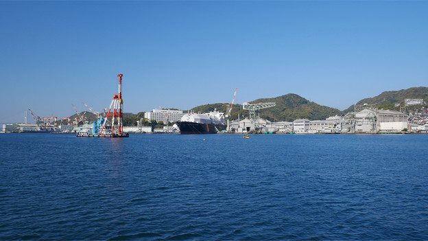長崎港ターミナルから軍艦島クルーズ (3)