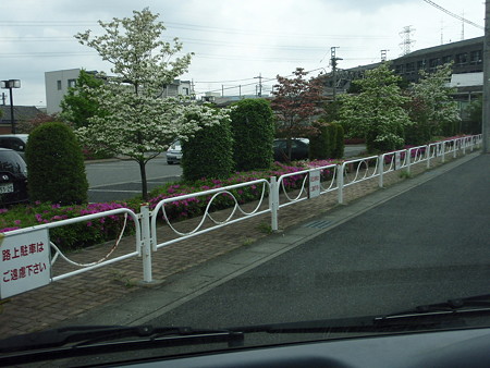 駅と駐車場