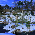 雪の玉泉院丸庭園