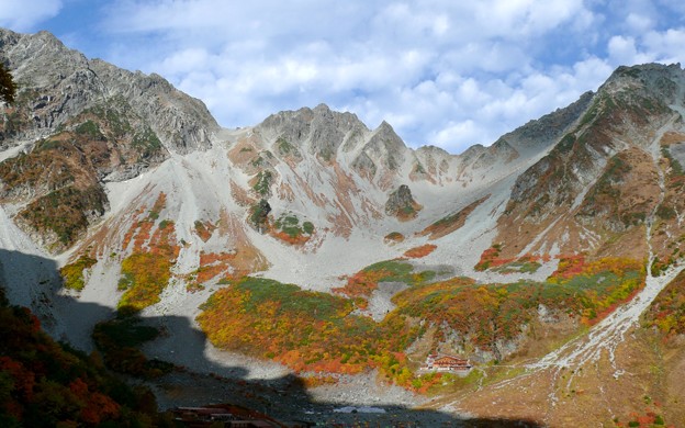 北アルプス涸沢の秋 壁紙 写真共有サイト フォト蔵