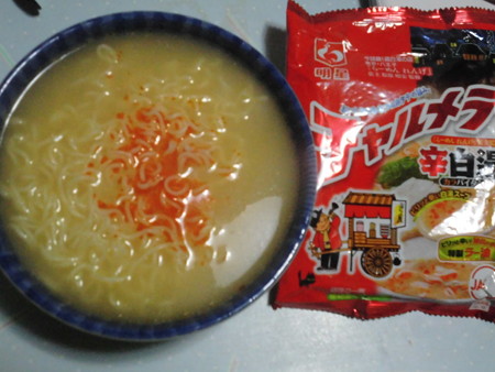 明星チャルメラ辛白湯