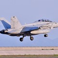 岩国基地。。夕方のローカルから艦載機スーパーホーネットアプローチ(3) 20180503