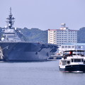 9月の撮って出し。。横須賀軍港めぐりの船を。。20190901