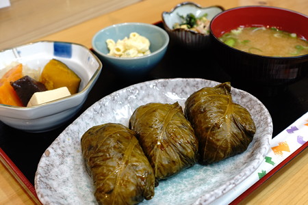 めはり定食(道の駅・瀞峡街道熊野川【和歌山】)