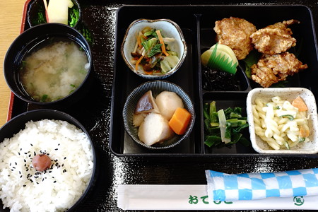 韮生米定食(道の駅・美良布【高知】)