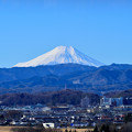 2019.01.27 瑞穂町から見た富士山