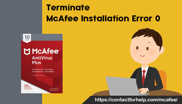 Terminate McAfee installation error 0