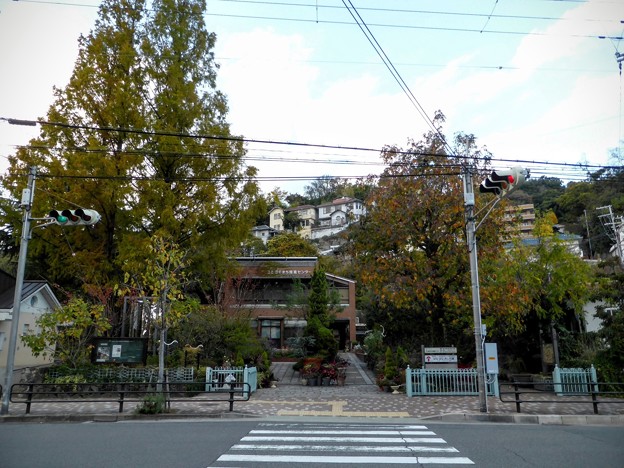 諏訪山公園にゴール