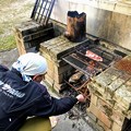 豚ロースの焚火焼き
