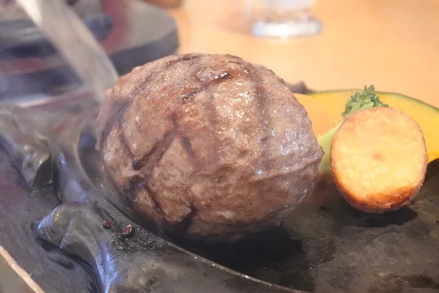 名物のげんこつハンバーグ