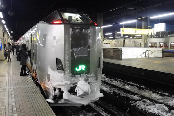 快速エアポートで札幌駅まで移動