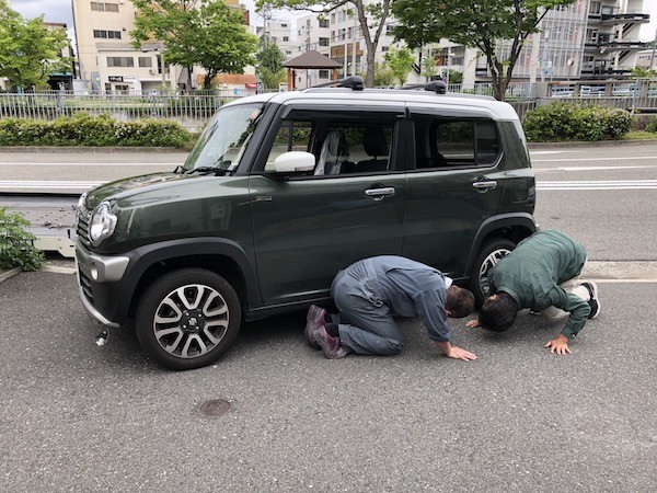 マスターに修理をお願い
