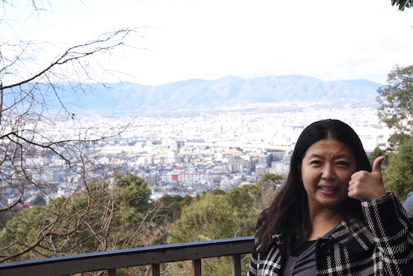 四つ辻近くからの展望