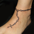アンクレットのタトゥーデザイン・作品画像 Anklet Tattoo