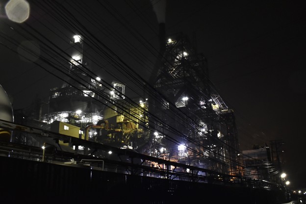 糸魚川の工場夜景