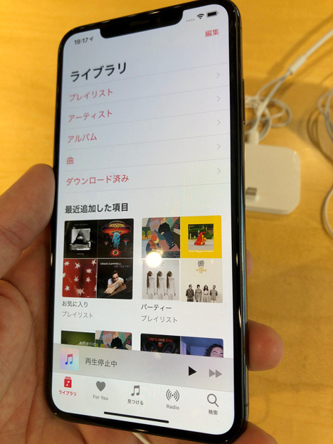 iPhone XS Max No - 8：ミュージックアプリ