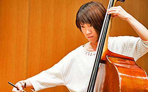 西村良子　にしむらよしこ　コントラバス奏者　ベース奏者　ベーシスト　Yoshiko Nishimura