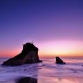千葉・雀島（夫婦岩）黎明～日の出