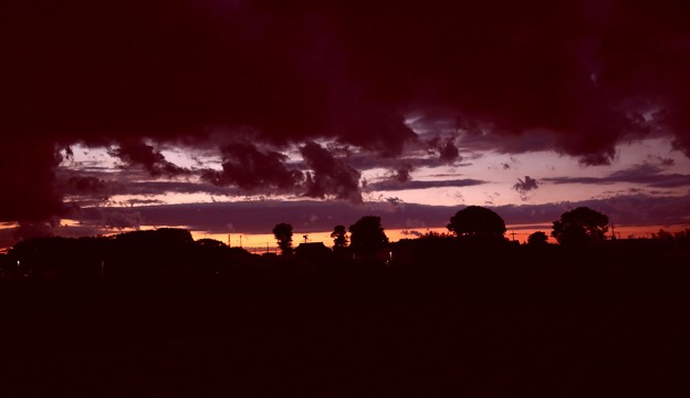 夕方の空風景２