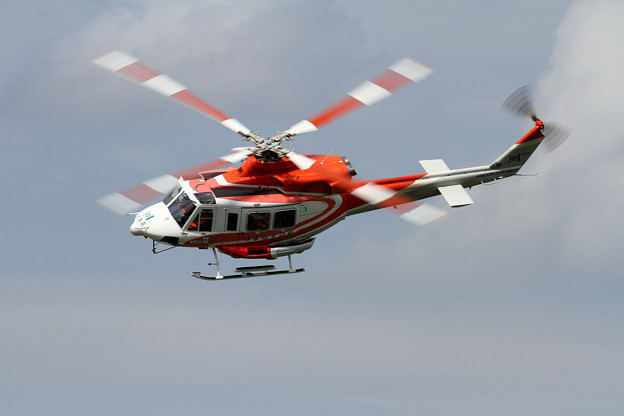 Bell 412EP JA6775 北海道防災ヘリ はまなす2号 (1)