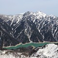 針ノ木岳・スバリ岳・黒部湖